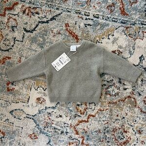 NWT Zara kids Knit Sweater, 9-12mo